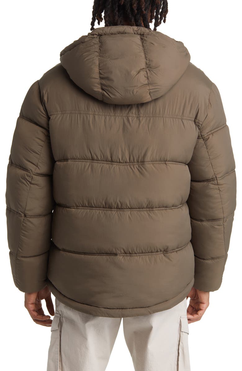 The Very Warm Water Resistant Recycled Nylon Anorak, Alternate, color, Canteen