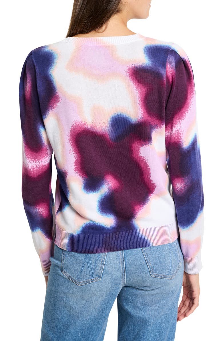 NIC+ZOE Blossom Blur Sweater, Alternate, color,