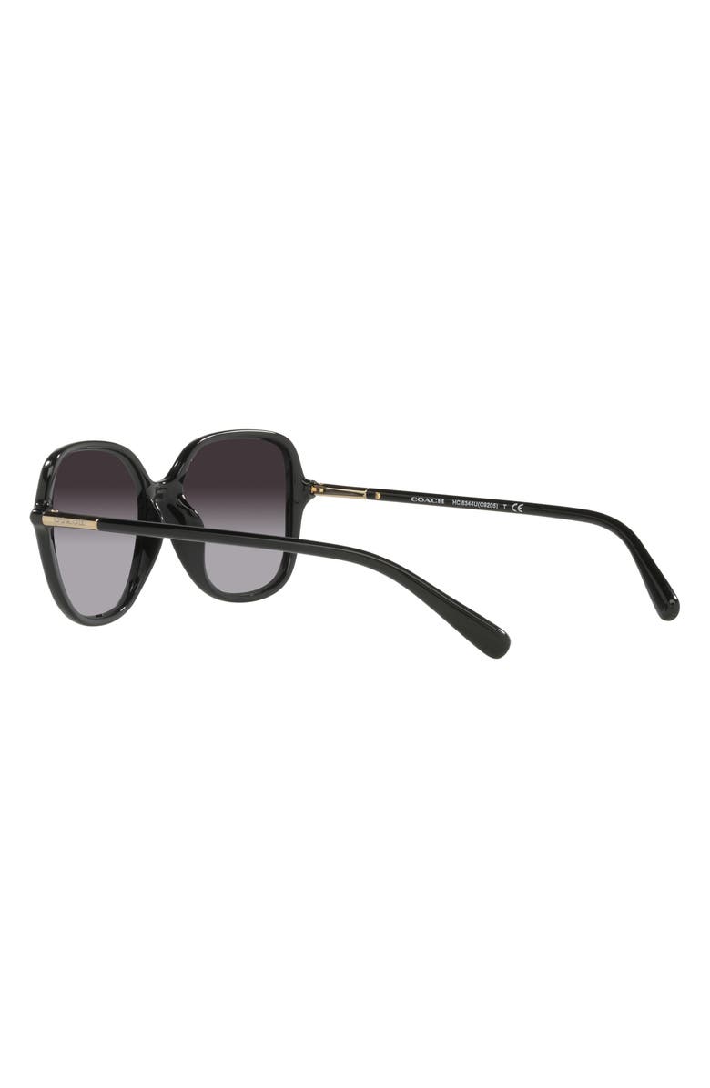 COACH 55mm Gradient Square Sunglasses, Alternate, color, 