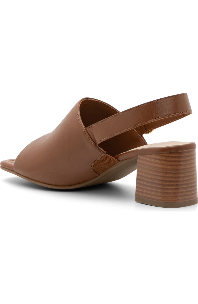 ara Berwyn Slingback Sandal, Alternate, color, Cognac Leather