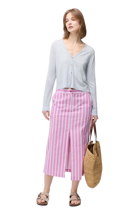 Lightweight Cashmere Silk Cardigan