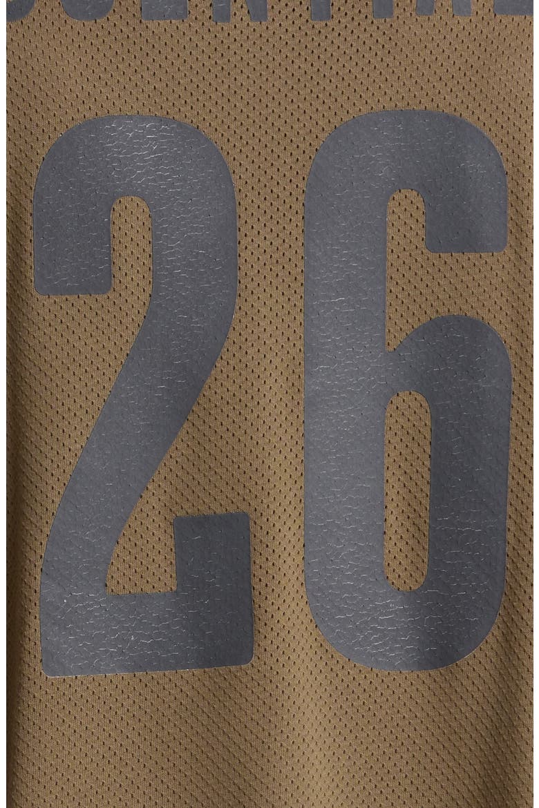 Merch Oversize Long Sleeve Cotton Mesh Graphic T-Shirt, Alternate, color, MOSS