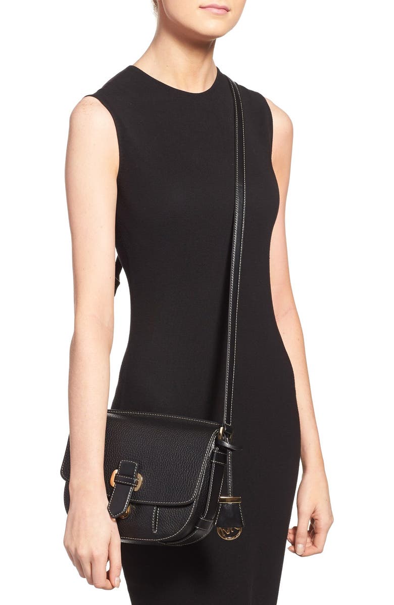 MICHAEL Michael Kors 'Medium Romey' Suede Messenger Bag, Alternate, color,