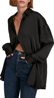 Favorite Daughter The Smooth Ex-Boyfriend Satin Shirt