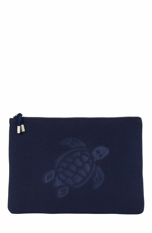 Vilebrequin Unisex Solid Neoprene Pouch