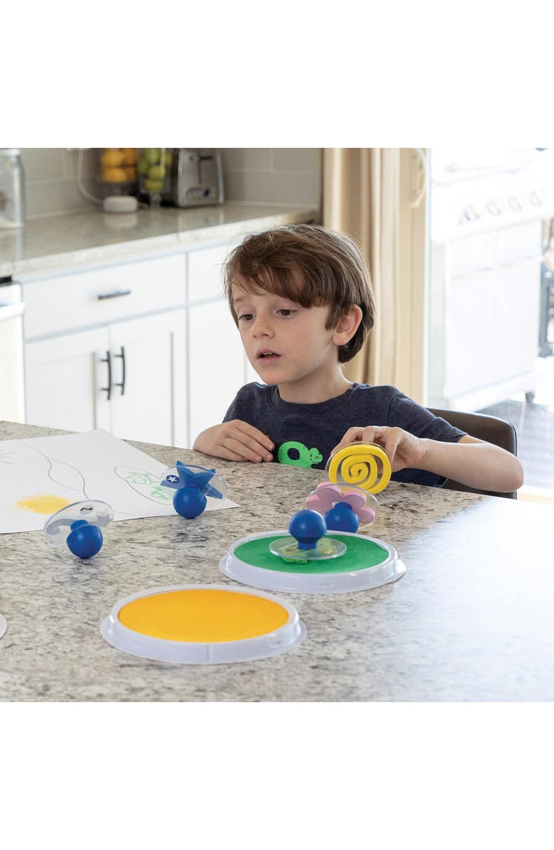 Kaplan Early Learning Company Jumbo Stamp Pads - Set of 5, Alternate, color, 