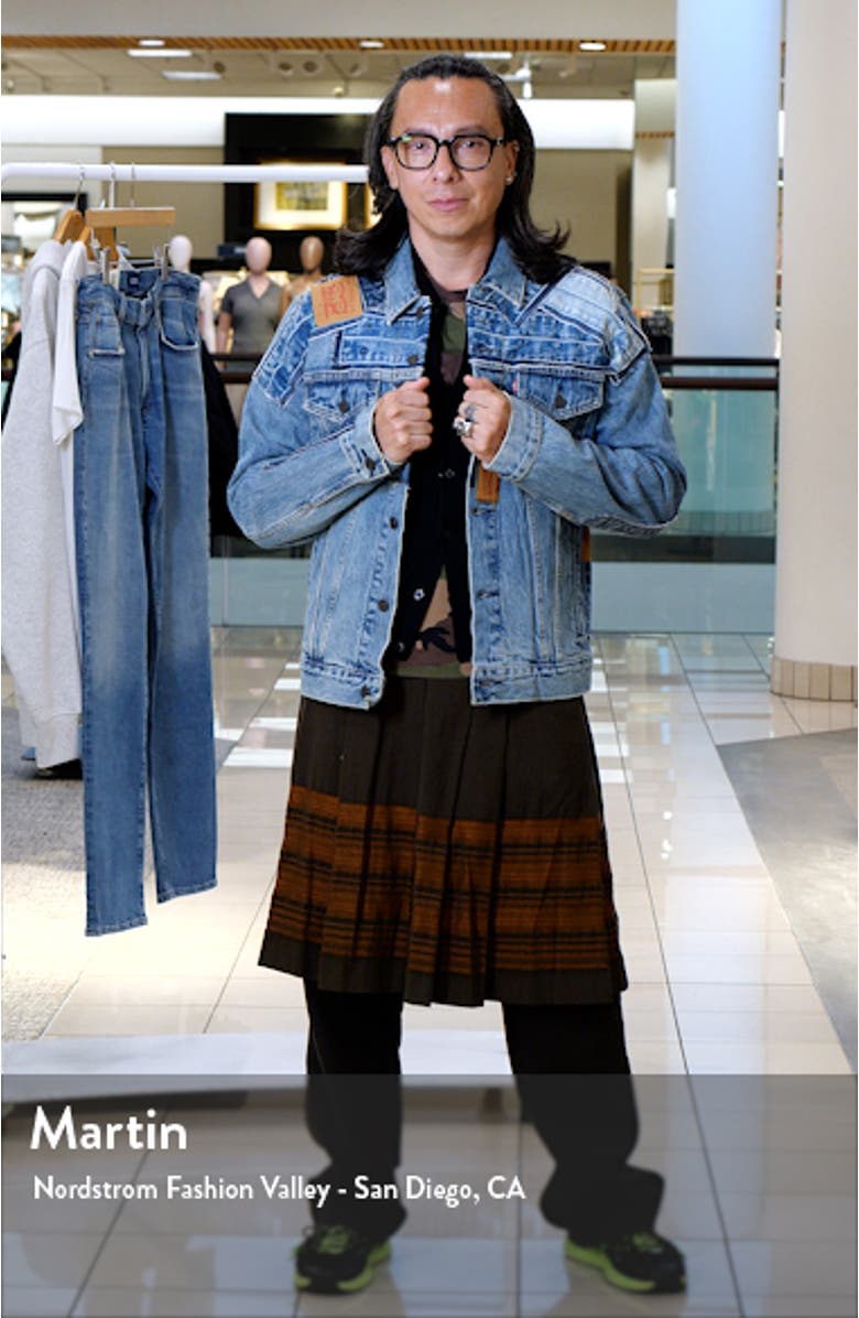 Patched Denim Trucker Jacket, sales video thumbnail