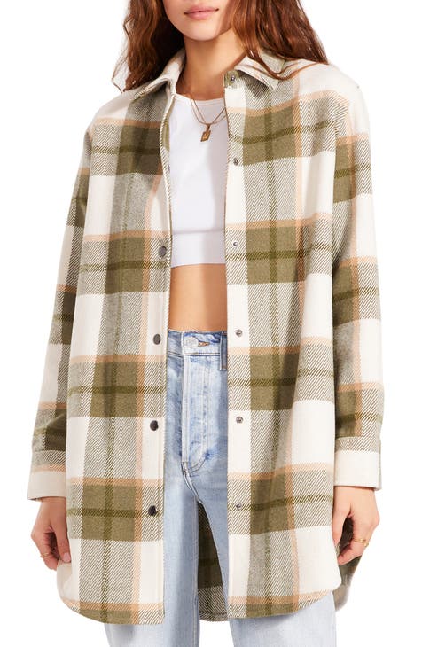 Eldridge Oversize Buffalo Check Shirt Jacket