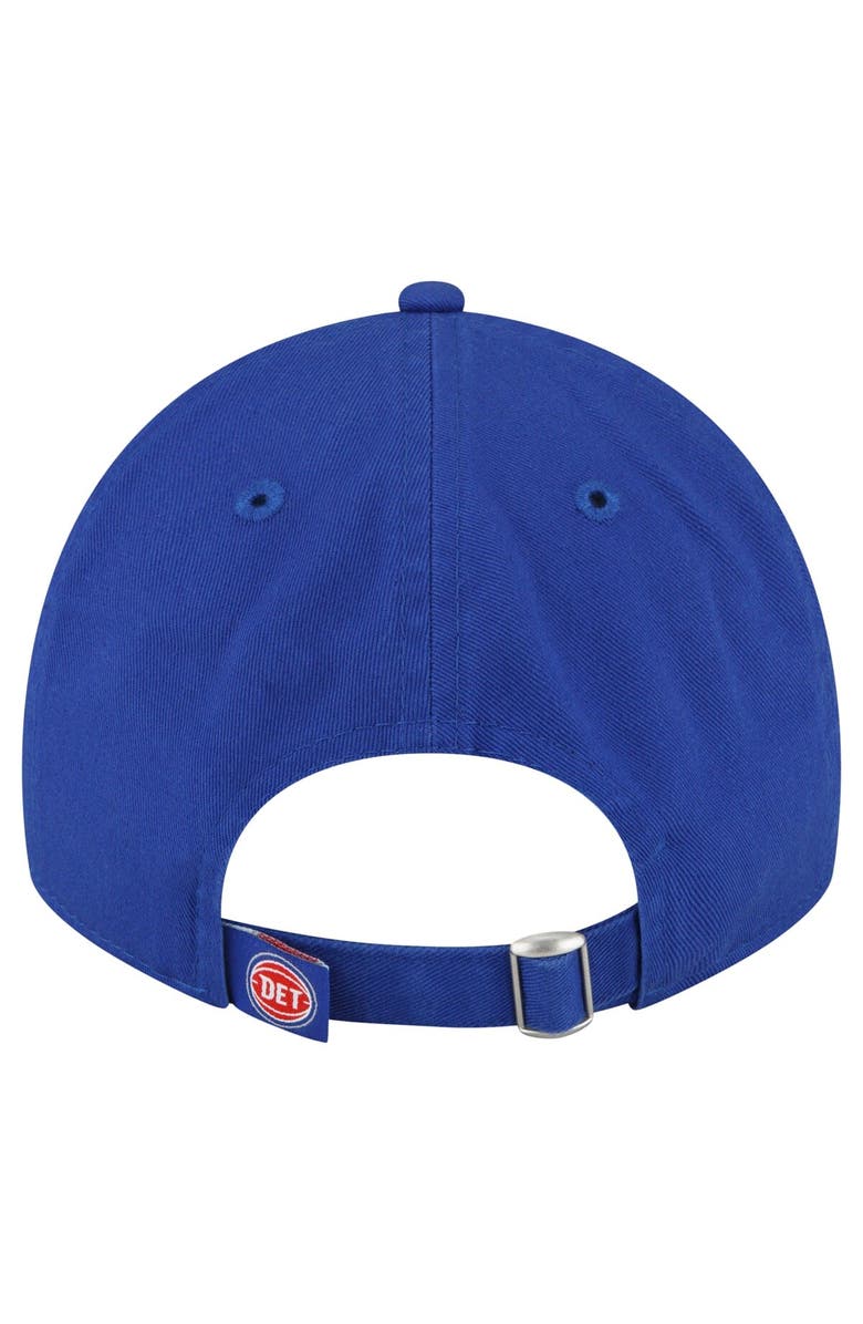 New Era Men's New Era Royal Detroit Pistons Team 2.0 9TWENTY Adjustable Hat, Alternate, color, 