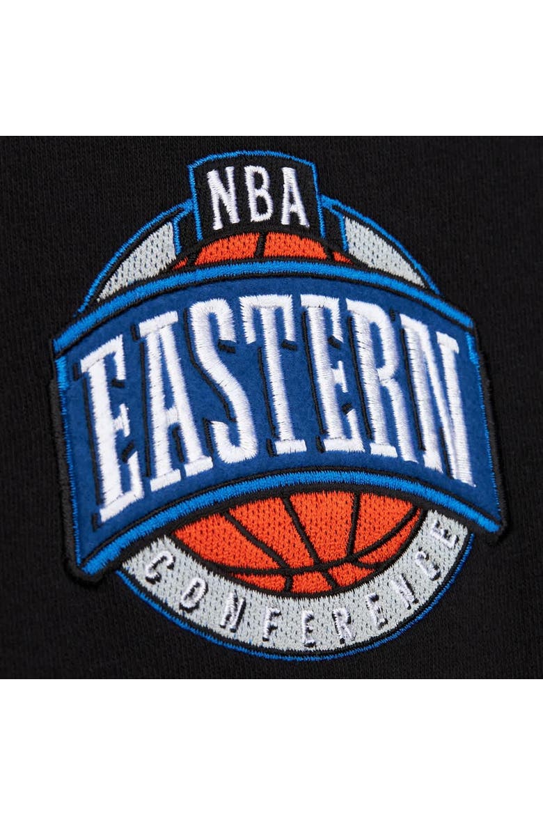Men's Mitchell & Ness  Black Boston Celtics Hardwood Classics Blackout Collection Pullover Hoodie, Alternate, color, Black