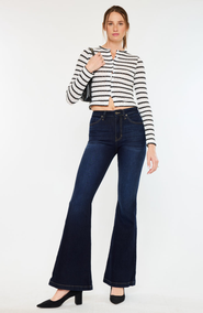KanCan Roel High Rise Super Flare Stretch Jeans