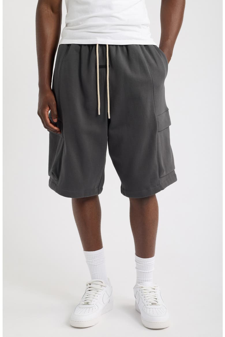 Cargo Basketball Shorts, Main, color, IRON GREY