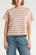 Scotch & Soda Boxy Yarn Dye Stripe T-Shirt