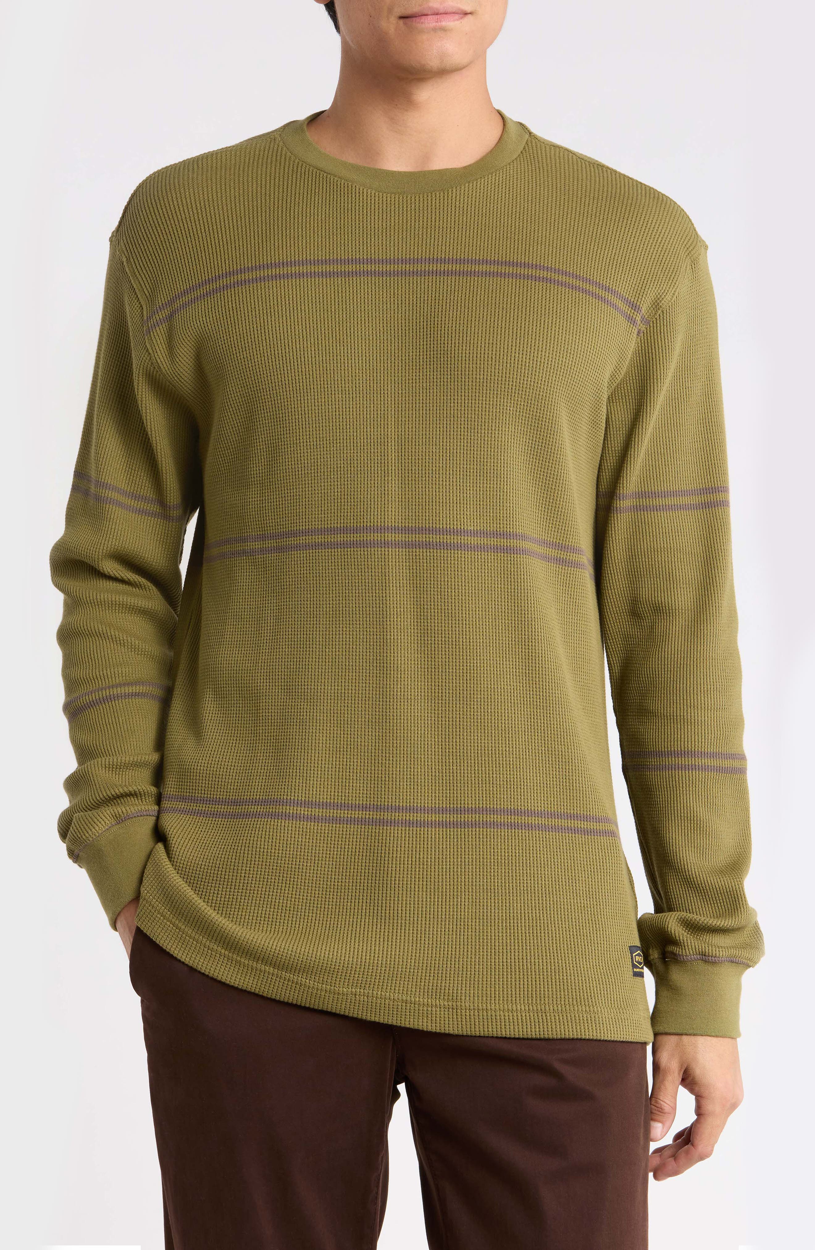 Day Shift Stripe Long Sleeve Thermal T-Shirt