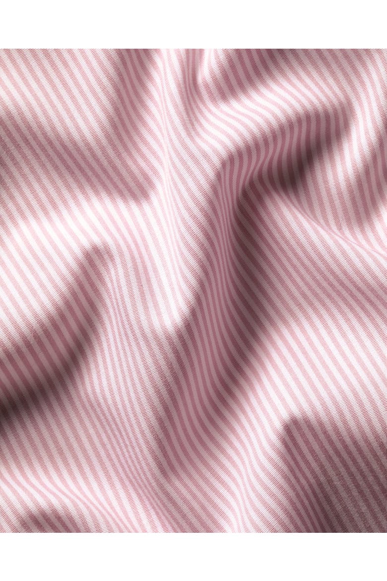 Non-Iron Poplin Bengal Stripe Shirt, Alternate, color, Pink