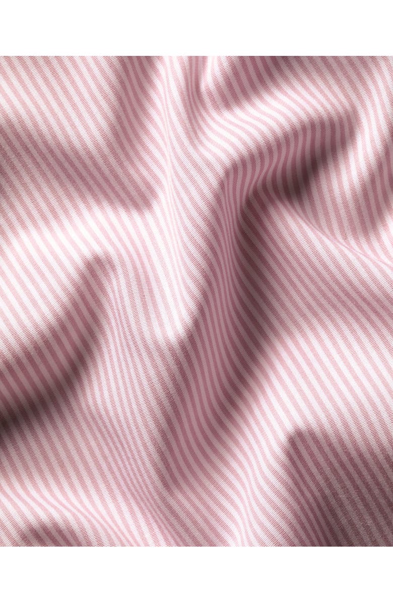 Charles Tyrwhitt Non-Iron Poplin Bengal Stripe Shirt, Alternate, color, Pink