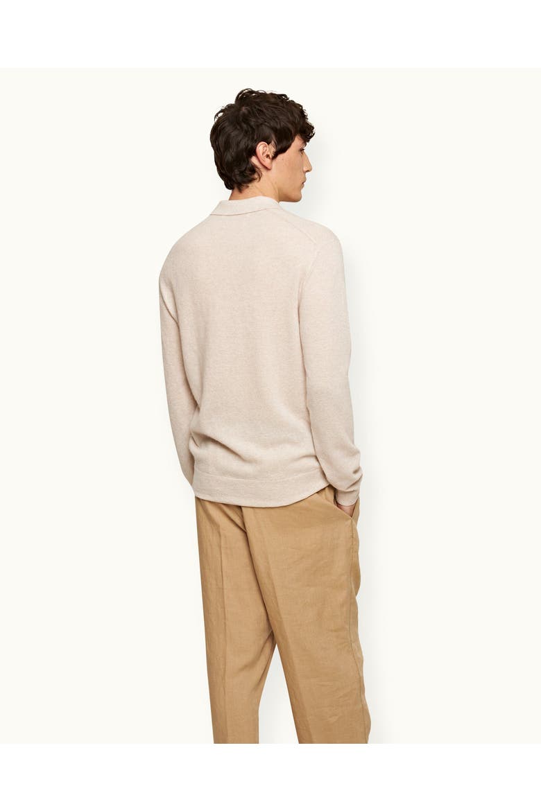 Bruno Cashmere Waffle Stitch Jumper, Alternate, color, SEA MIST