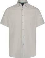 Luchiano Visconti Circle Print Short Sleeve Shirt