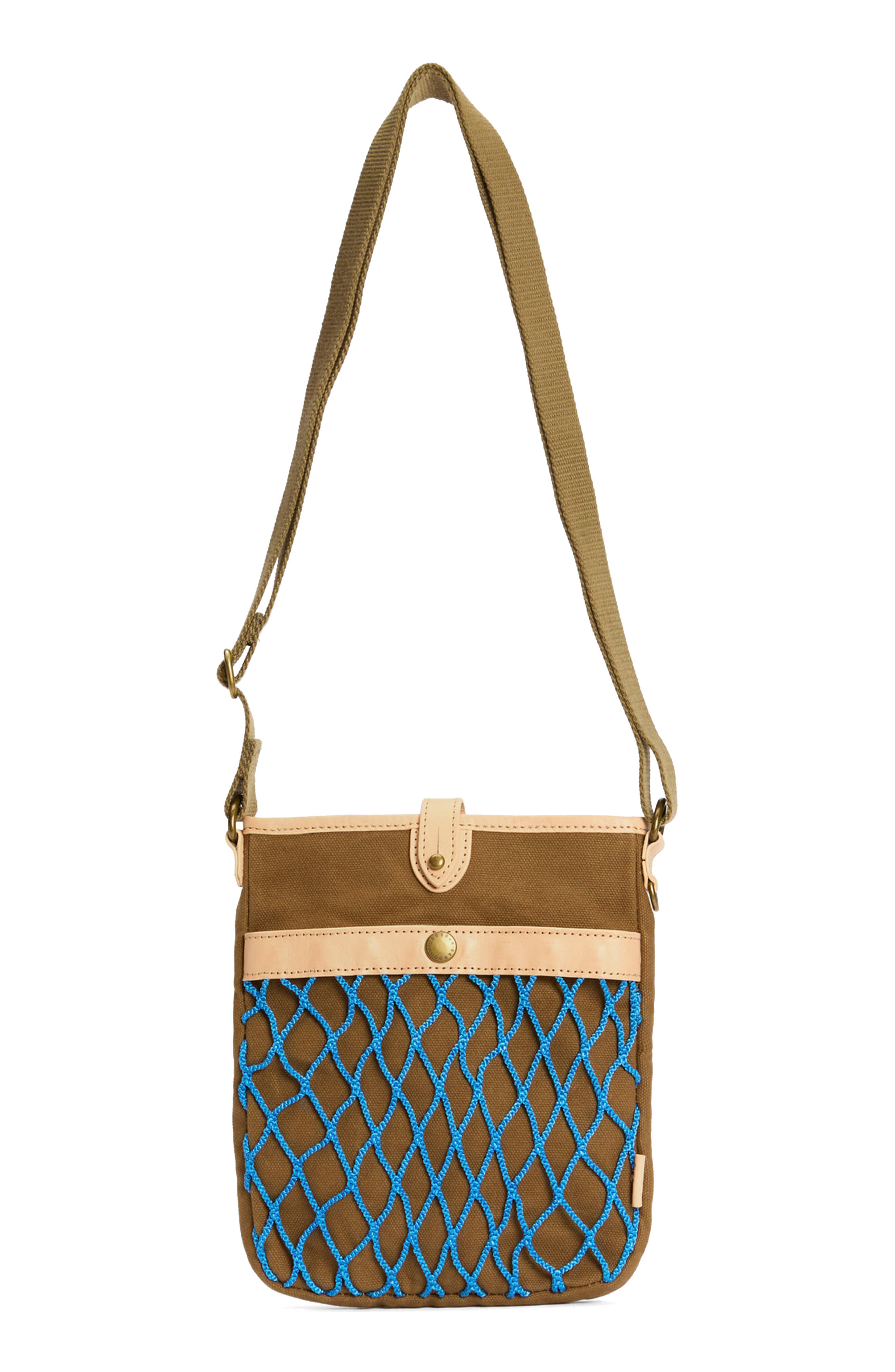 Barbour x Paul Smith Crossbody Bag, Alternate, color, Dark Sand