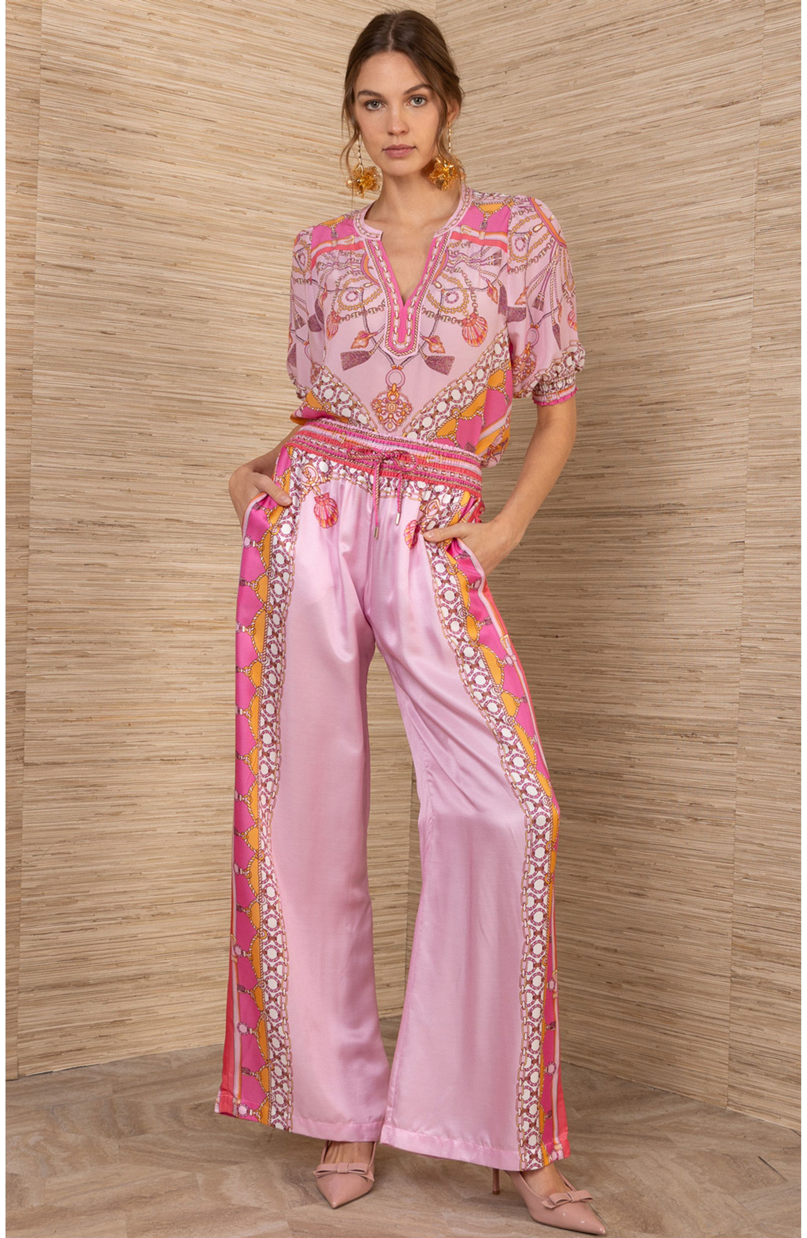 Danica Silk Charmeuse Pant - image 3