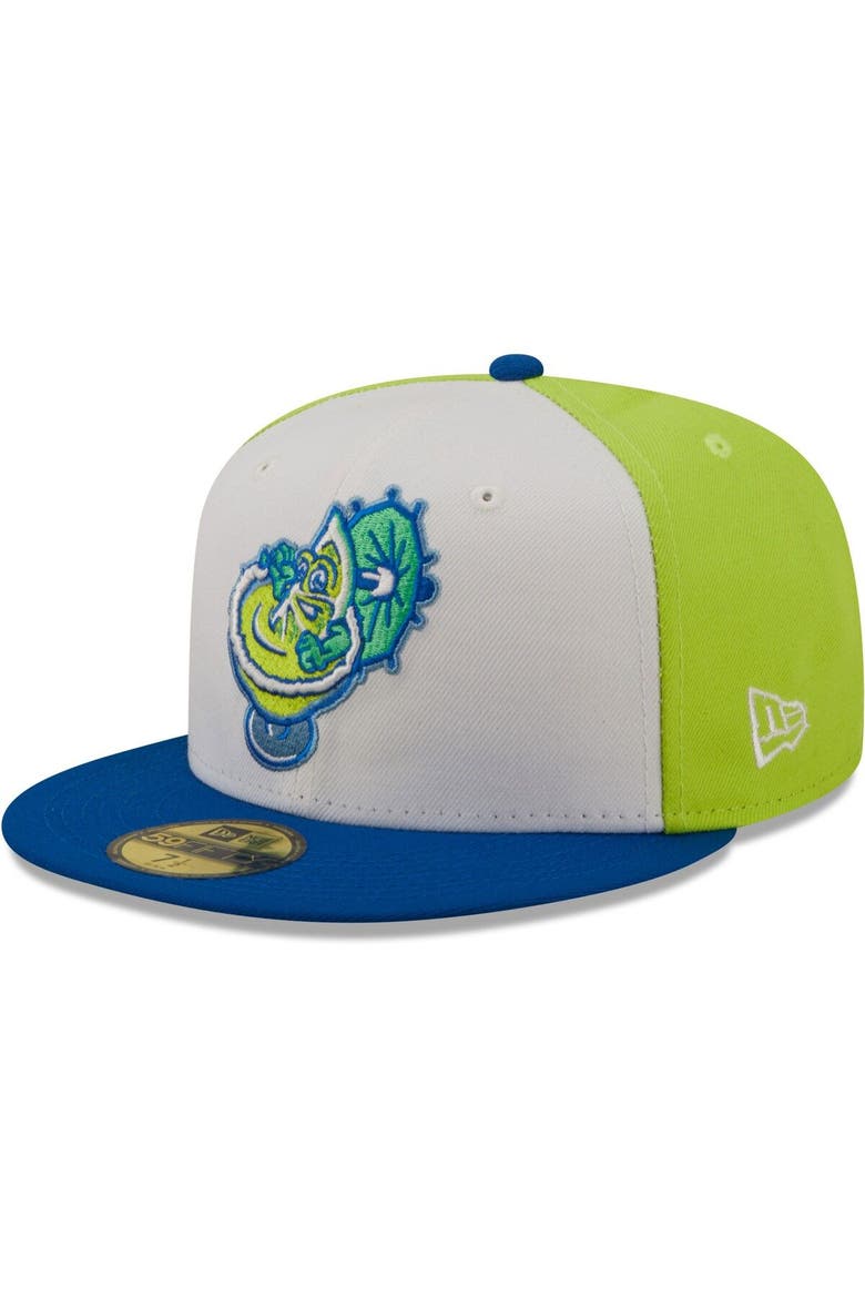 Men's New Era White/Blue Margaritas de El Paso Copa De La Diversion 59FIFTY Fitted Hat, Alternate, color, White