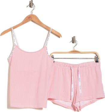 Stretch Cotton Camisole & Shorts Pajamas