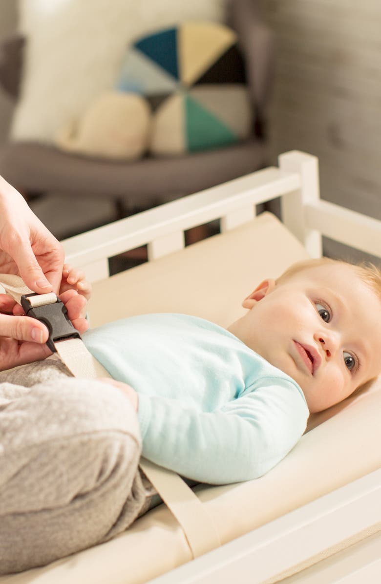 Naturepedic Organic Cotton 2-Sided Changing Pad, Alternate, color, Natural