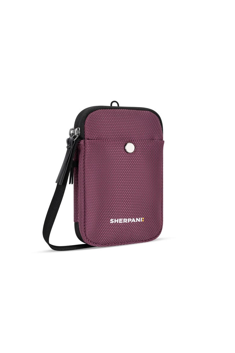 Simplicity Anti-Theft Crossbody Wallet, Alternate, color, Smoky Orchid