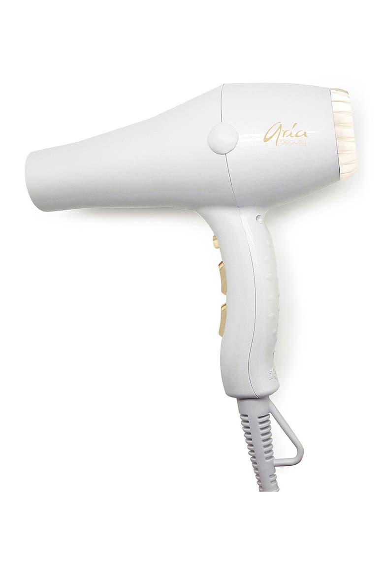 XO Pro Diamond Luxe Blow Dryer, Main, color, WHITE