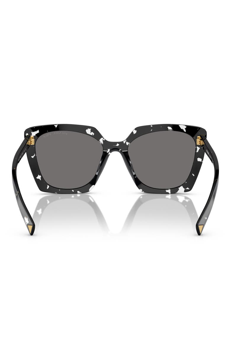 54mm Square Polarized Sunglasses, Alternate, color, GREY TORT