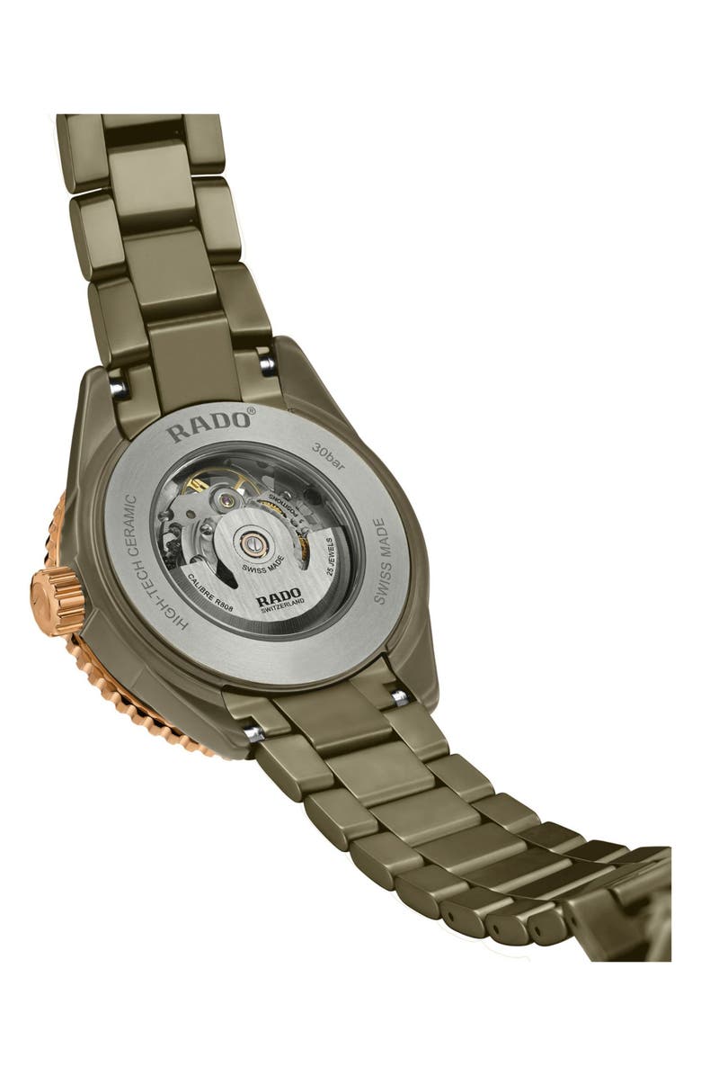 RADO Captain Cook High Tech Ceramic Bracelet Watch, 43mm, Alternate, color,