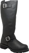 RideTecs 16" Engineer Zipper Biker Boot
