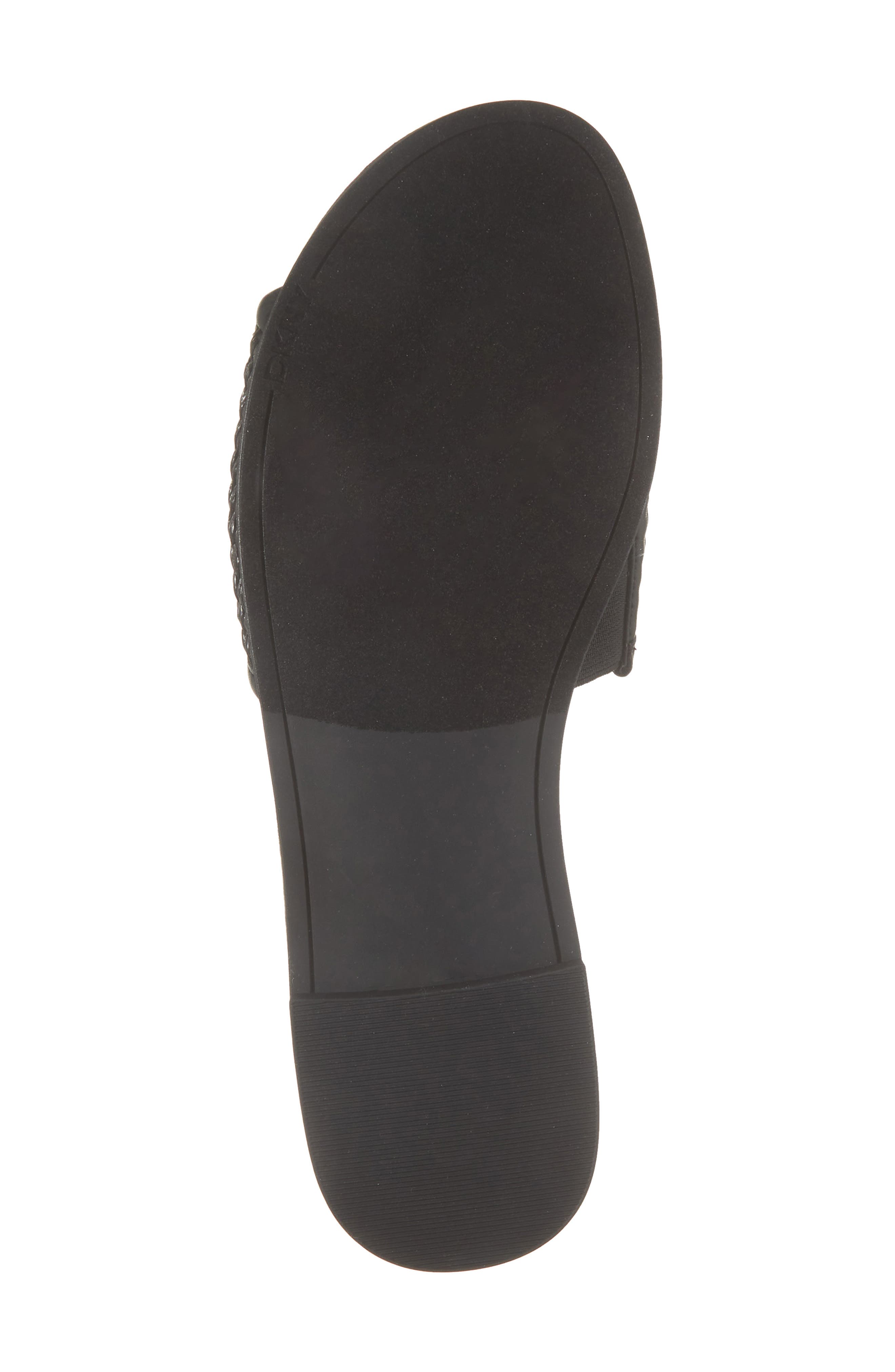 DKNY Winslet Slide Sandal - Wide Width, Alternate, color, Black