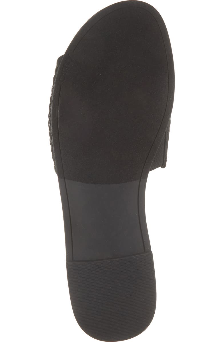 DKNY Winslet Slide Sandal - Wide Width, Alternate, color, Black