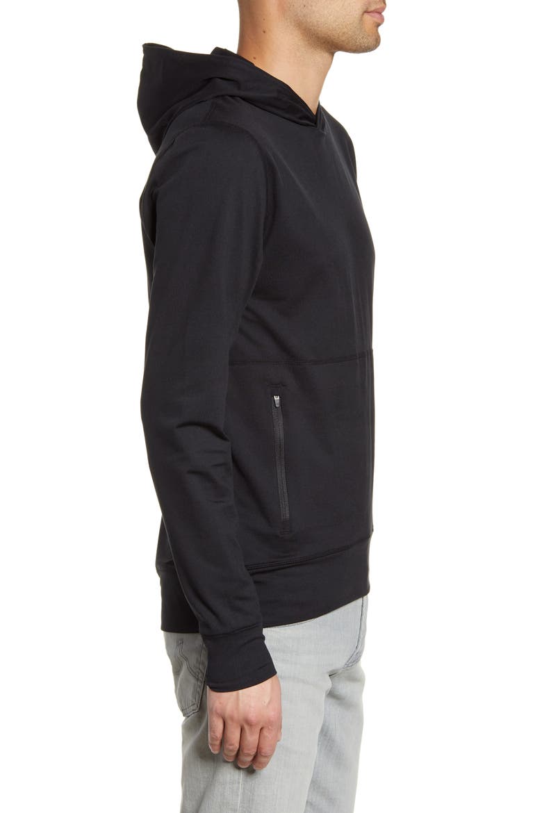 Ponto Performance Hoodie, Alternate, color, BLACK