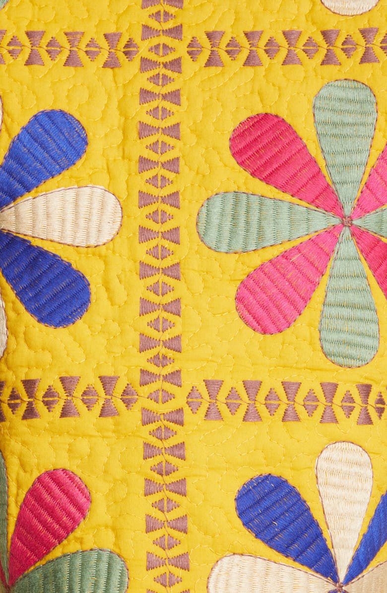 Bode Bengali Tableau Quilted Workwear Jacket, Alternate, color,