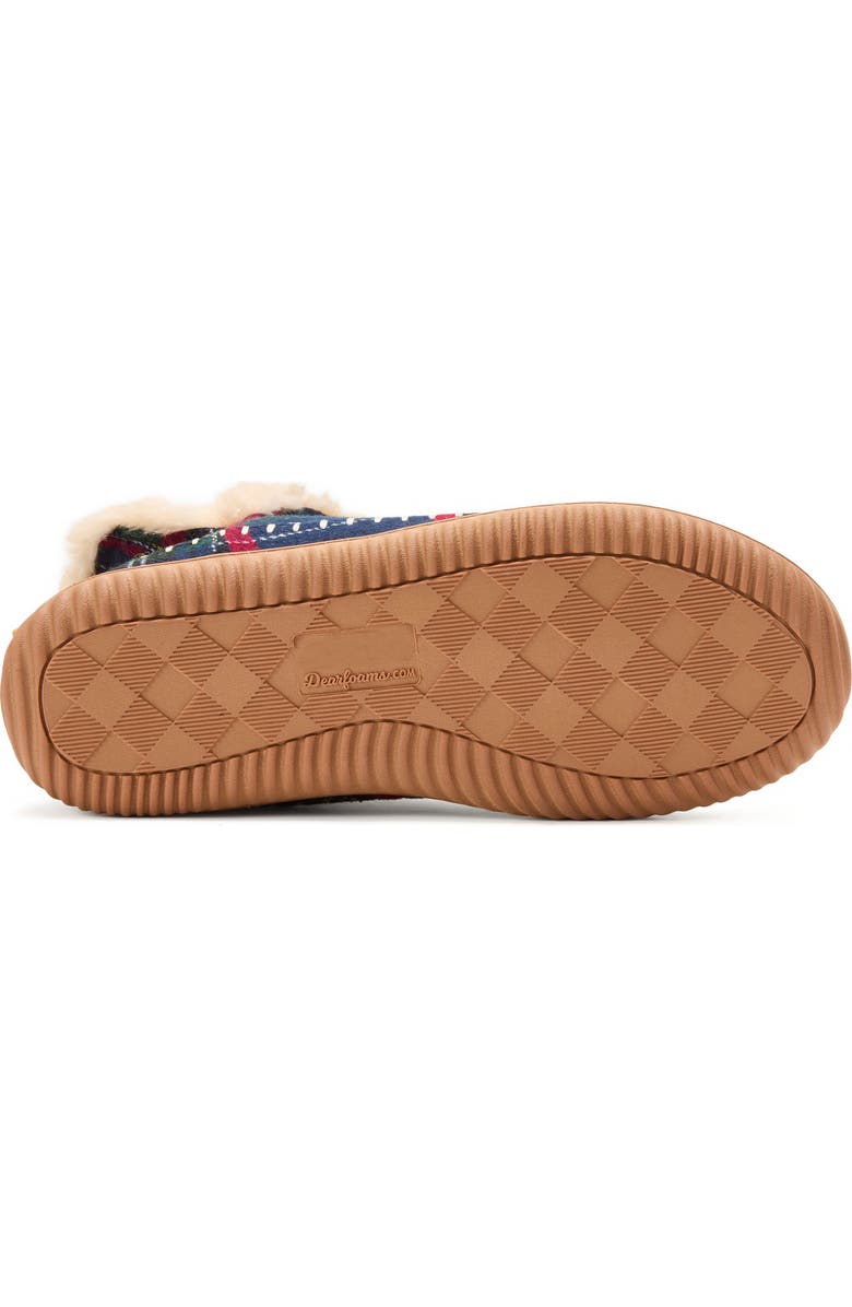 DEARFOAMS Brixen Bootie Slipper, Alternate, color, Blue Multi