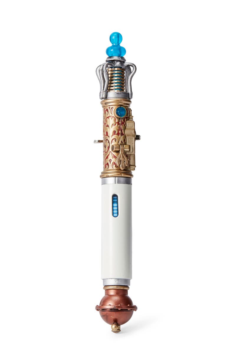 Toynk Doctor Who Trans-Temporal Sonic Screwdriver With Sound, Main, color, Gold