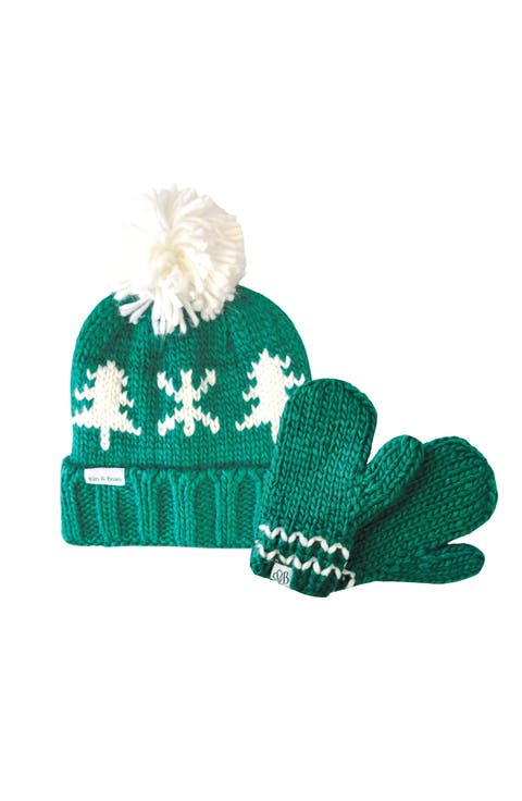 Evergreen Knit Hat/Mittens Bundle (Toddler, Little Kid, & Big Kid)