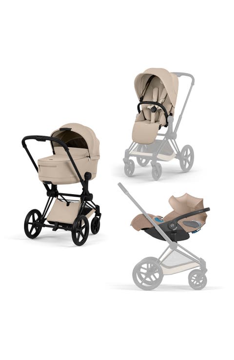 Priam Cloud T & Lux Carry Cot Travel System