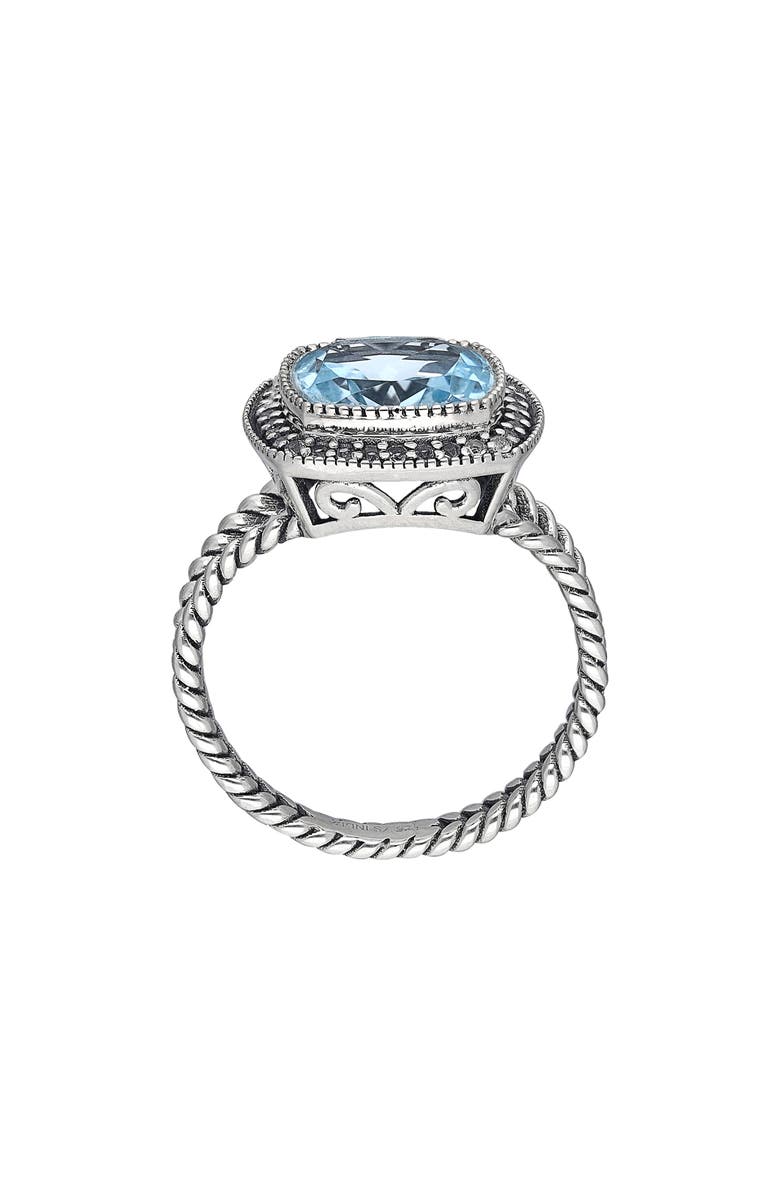 YS GEMS Blue Topaz Ring, Alternate, color, Blue