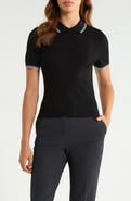 G/FORE Elevated Short Sleeve Sweater Polo