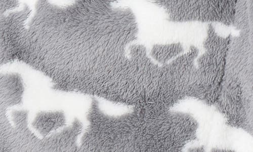Pj Salvage Let's Get Cozy Plush Robe In Gray