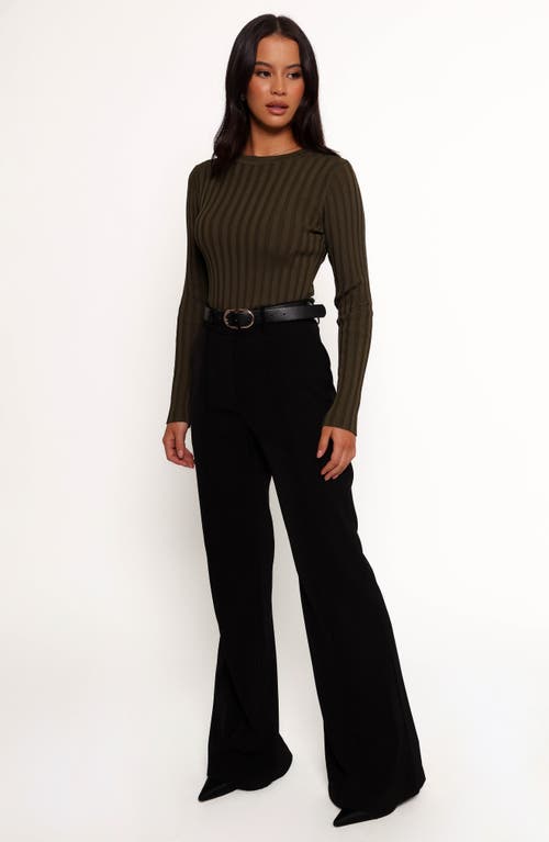 Petal And Pup Petal & Pup Aneesa Wide Rib Top In Brown