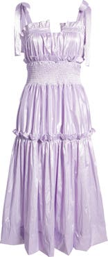 Amy Lynn Smocked Tie Strap Dress