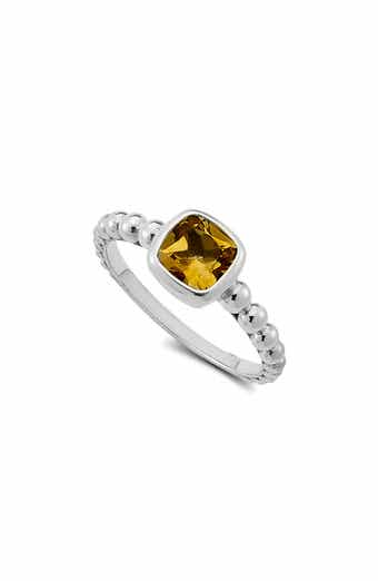 Square Cut Bubble Band Ring