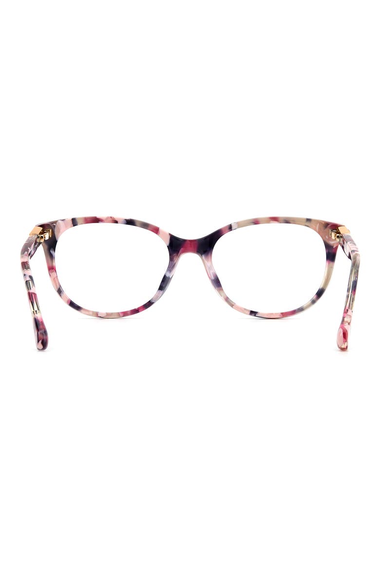 joshann 52mm oval optical glasses, Alternate, color, BLACK
