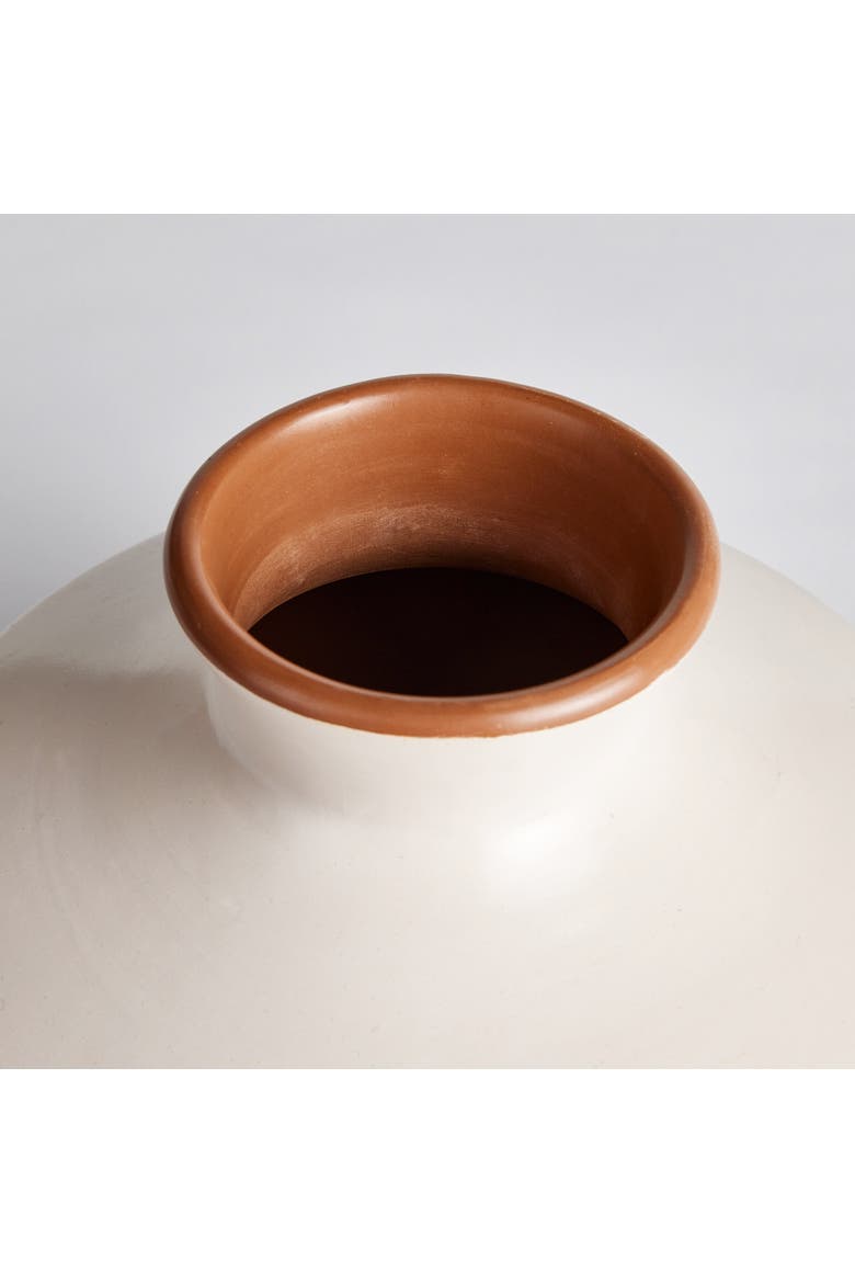 Fiorella Vase Large, Alternate, color, White