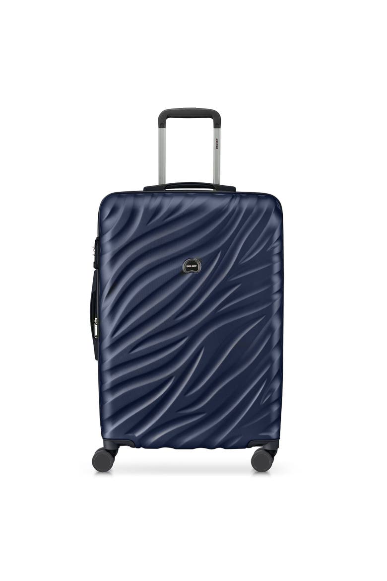 Delsey Alexis Lightweight Luggage-Checked Medium, Main, color, Navy