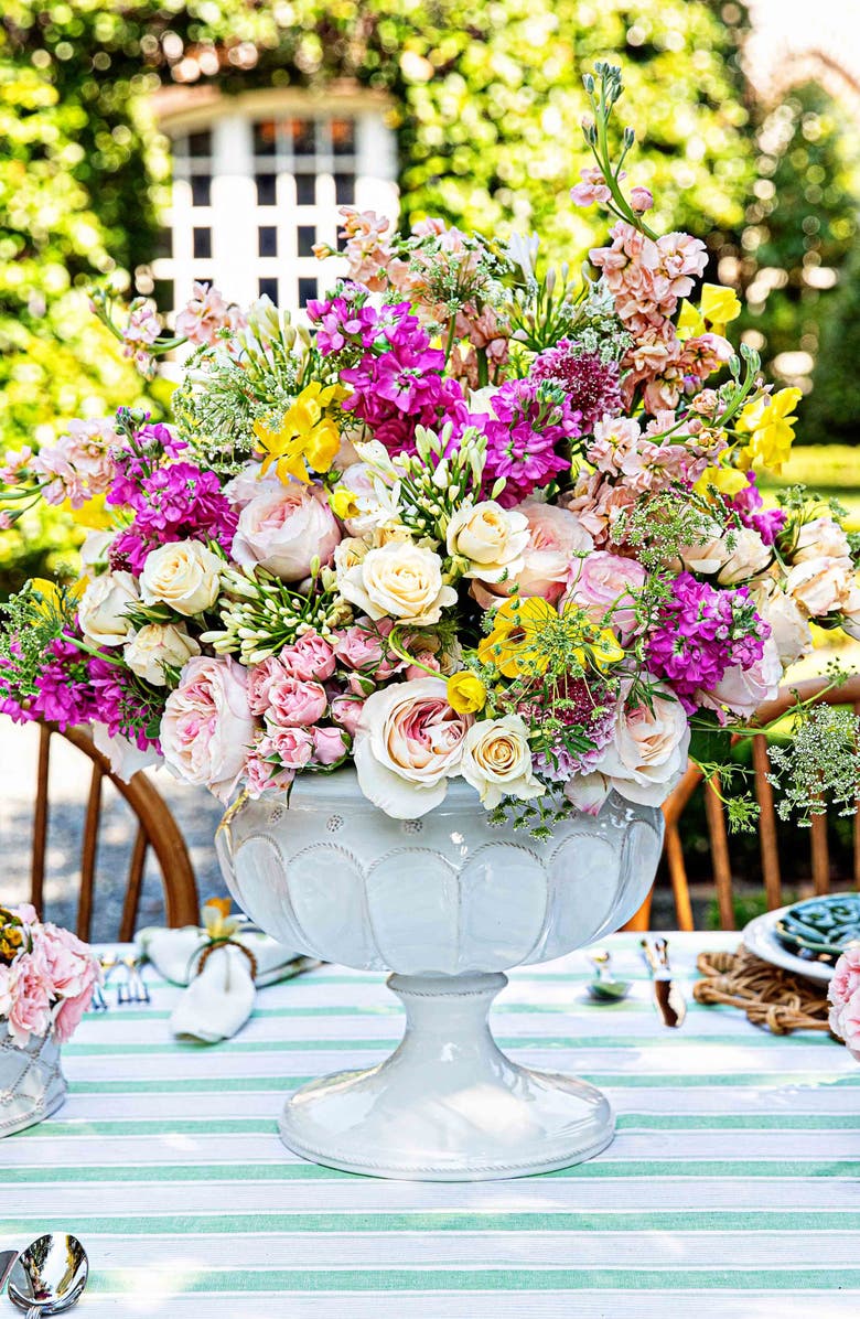 Juliska Berry & Thread Large Urn, Alternate, color, Whitewash